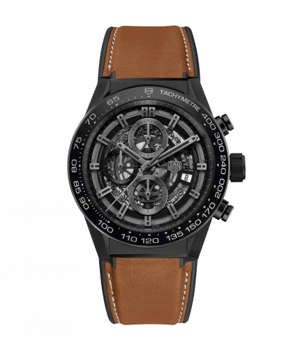 TAG Heuer Carrera Calibre Heuer 01 45 Ceramic / Skeleton / Calf